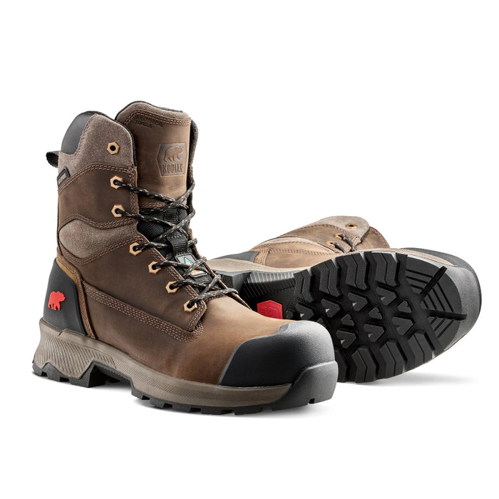 Kodiak® Men's Berg 8" Waterproof Composite Toe Safety Work Boot - 1014