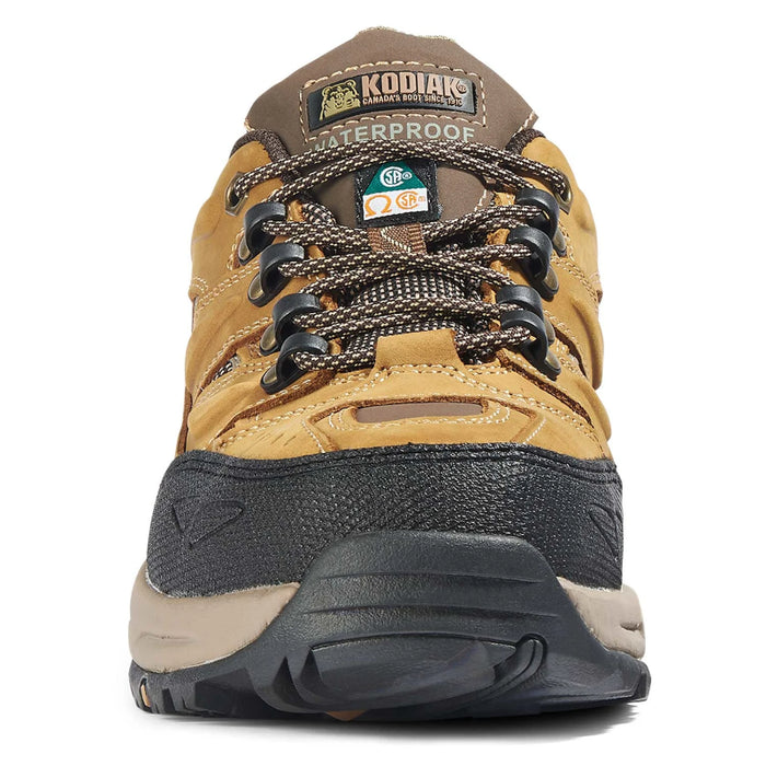 Kodiak® Men’s Buckeye Waterproof Steel Toe Hiker Safety Work Shoe - Brown - 3022BN