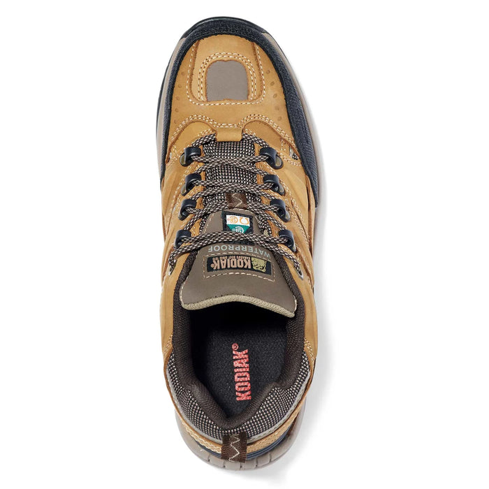 Kodiak® Men’s Buckeye Waterproof Steel Toe Hiker Safety Work Shoe - Brown - 3022BN
