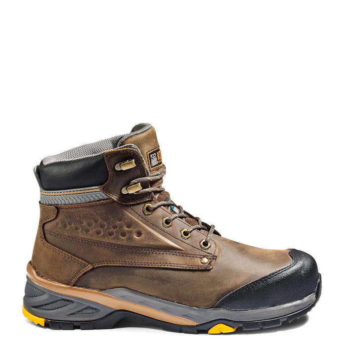 Kodiak® Men's Crusade 6" Waterproof Composite Toe Hiker Safety Work Shoe - Brown - 3052BN