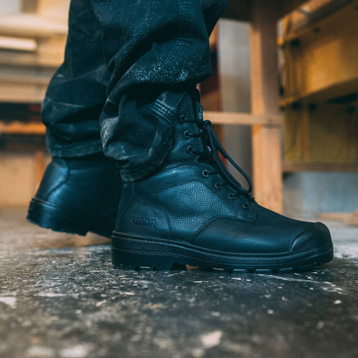 Kodiak® Men's Greb 8" Steel Toe Safety Work Boot - Black - 4TH3BK
