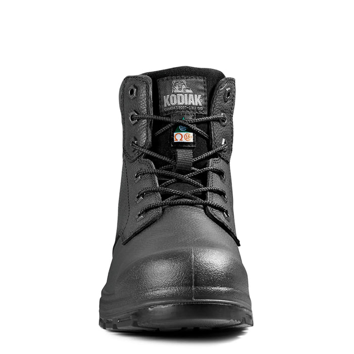 Kodiak® Men's Greb 6" Steel Toe Safety Work Boot - Black - 4TH4BK