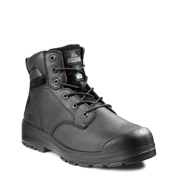 Kodiak® Men's Greb 6" Steel Toe Safety Work Boot - Black - 4TH4BK