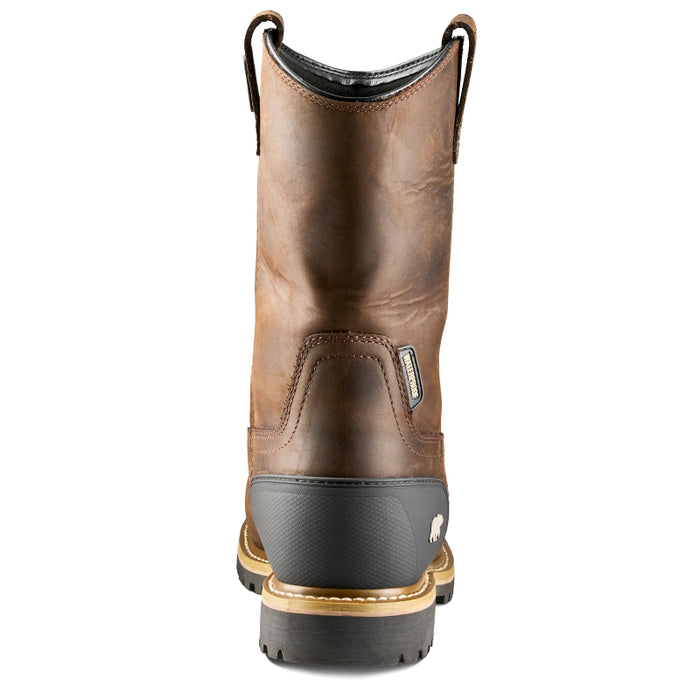 Kodiak® Men's Lundbreck Shield Waterproof Composite Toe Wellington Work Boot - Dark Brown - 1303DB