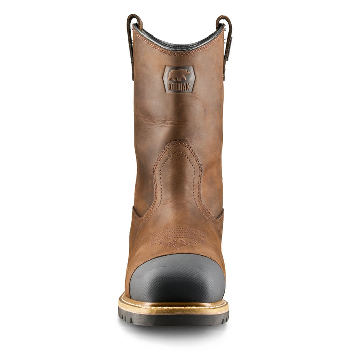 Kodiak® Men's Lundbreck Shield Waterproof Composite Toe Wellington Work Boot - Dark Brown - 1303DB