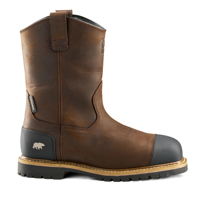 Kodiak® Men's Lundbreck Shield Waterproof Composite Toe Wellington Work Boot - Dark Brown - 1303DB
