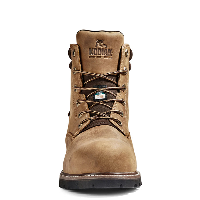 Kodiak® Men's McKinney 6" Waterproof Composite Toe Safety Work Boot - Brown - K4TFBN
