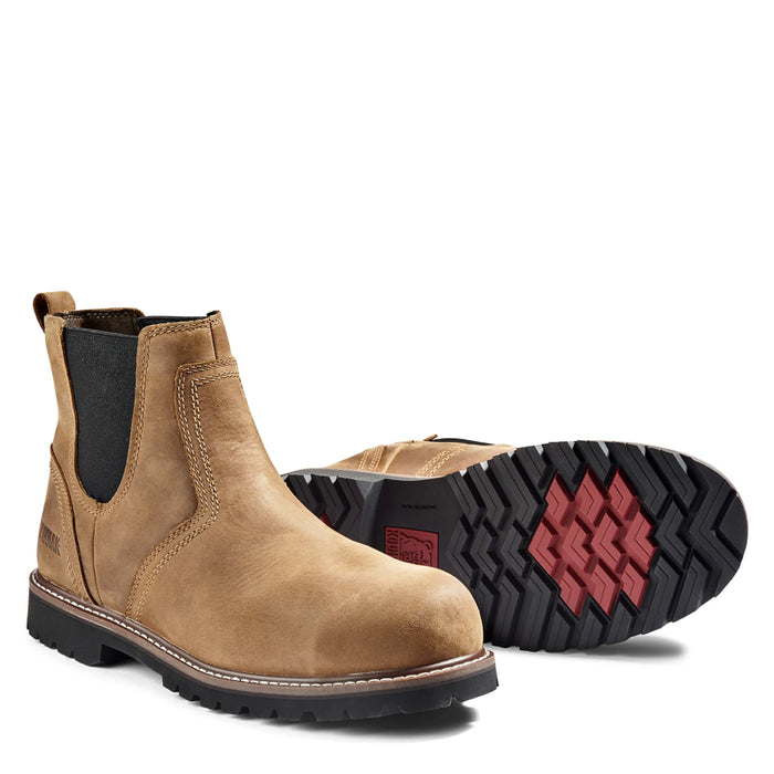 Kodiak® Men's McKinney Composite Toe Chelsea Safety Work Boot - Brown - K4TCBN