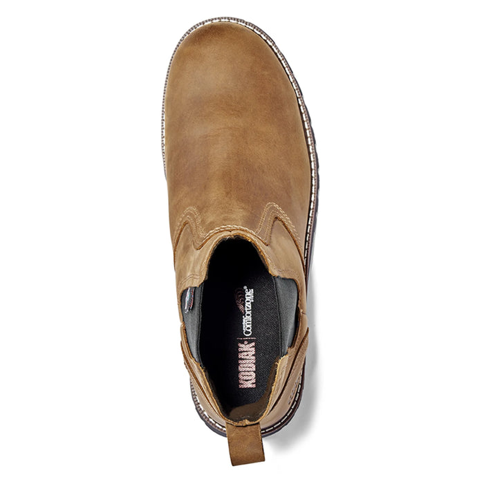 Kodiak® Men's McKinney Composite Toe Chelsea Safety Work Boot - Brown - K4TCBN