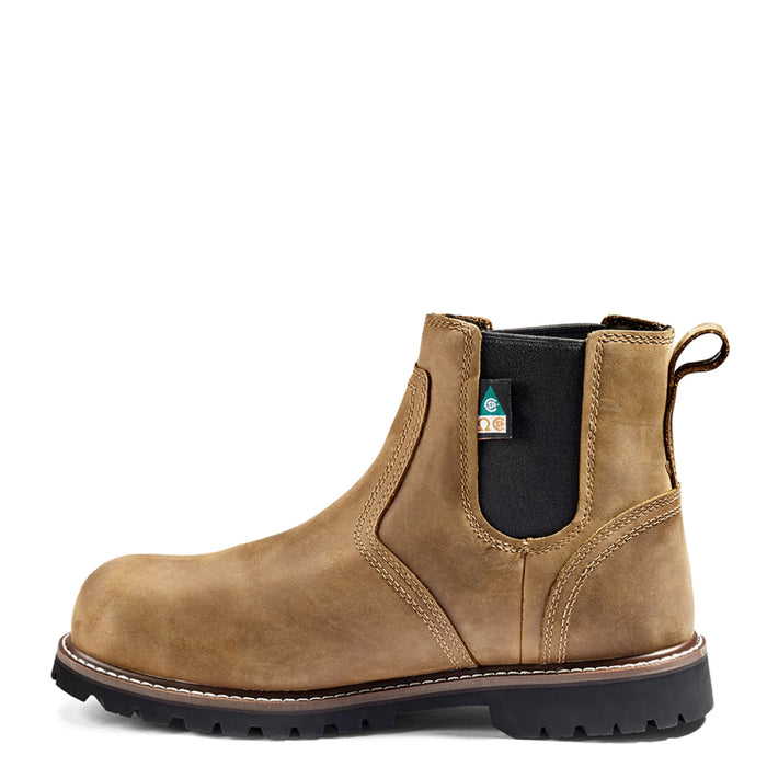 Kodiak® Men's McKinney Composite Toe Chelsea Safety Work Boot - Brown - K4TCBN