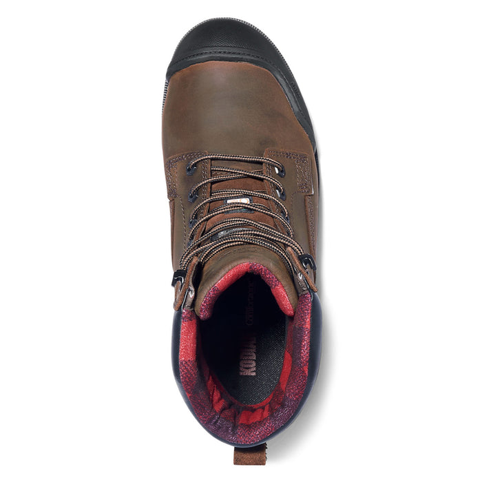 Kodiak® Men's Widebody Warm 8" Composite Toe Winter Safety Work Boot - Dark Brown - 8353DB