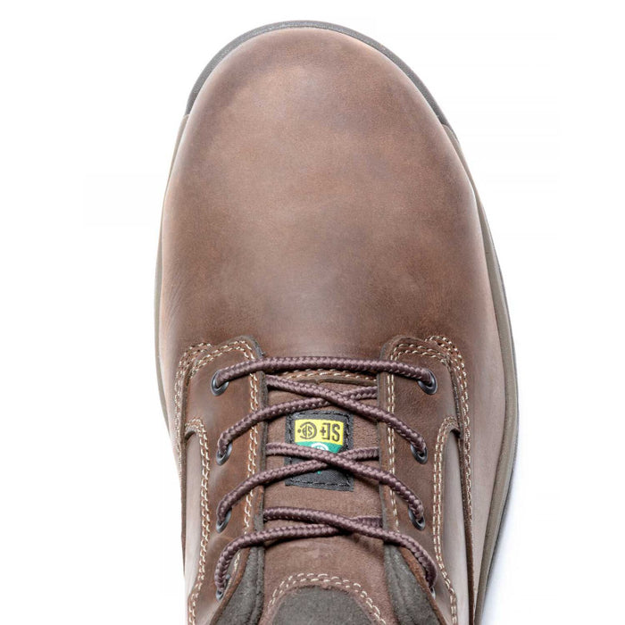 Kodiak® Men's Montario Aluminum Toe Safety Work Shoes - Dark Brown - 4NL6DB