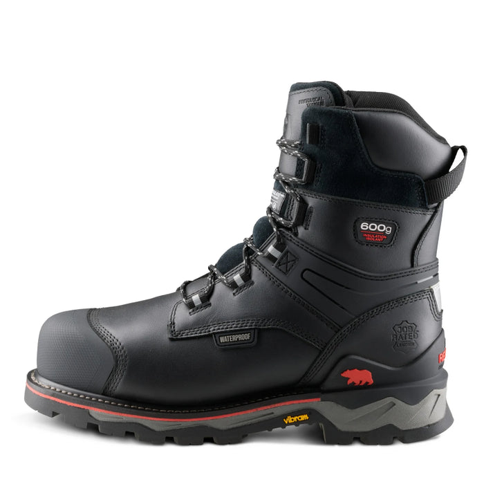 Kodiak® Men's Neragon Arctic 8" Waterproof Composite Toe Safety Work Boot - Black - 1095BK