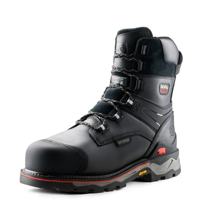 Kodiak® Men's Neragon Arctic 8" Waterproof Composite Toe Safety Work Boot - Black - 1095BK