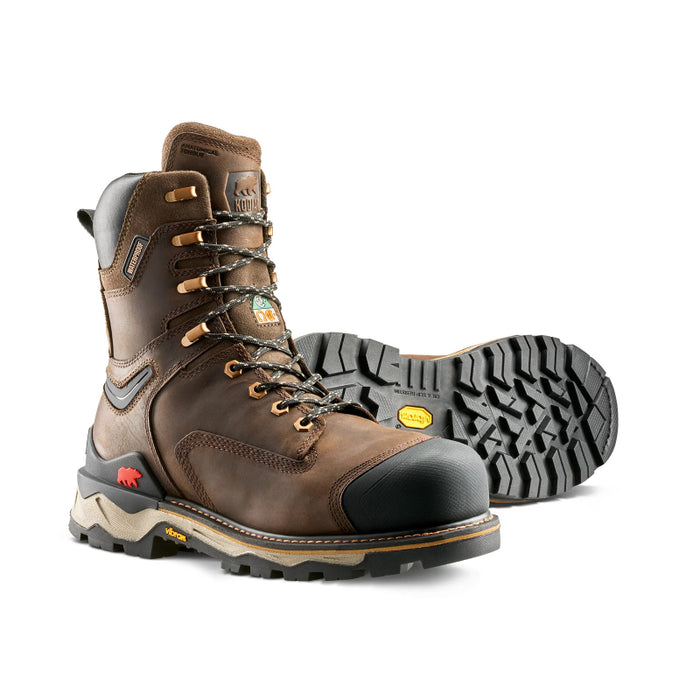 Kodiak® Men's Neragon 8" Waterproof Composite Toe Safety Work Boot - 1304