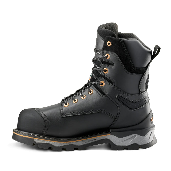 Kodiak® Men's Neragon 8" Waterproof Composite Toe Safety Work Boot with Internal Met Guard - Black - 1305BK