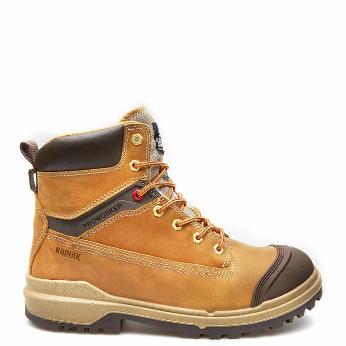 Kodiak® Men's ProWorker® Master 6" Composite Toe Safety Work Boot - wheat - 4TDGWT