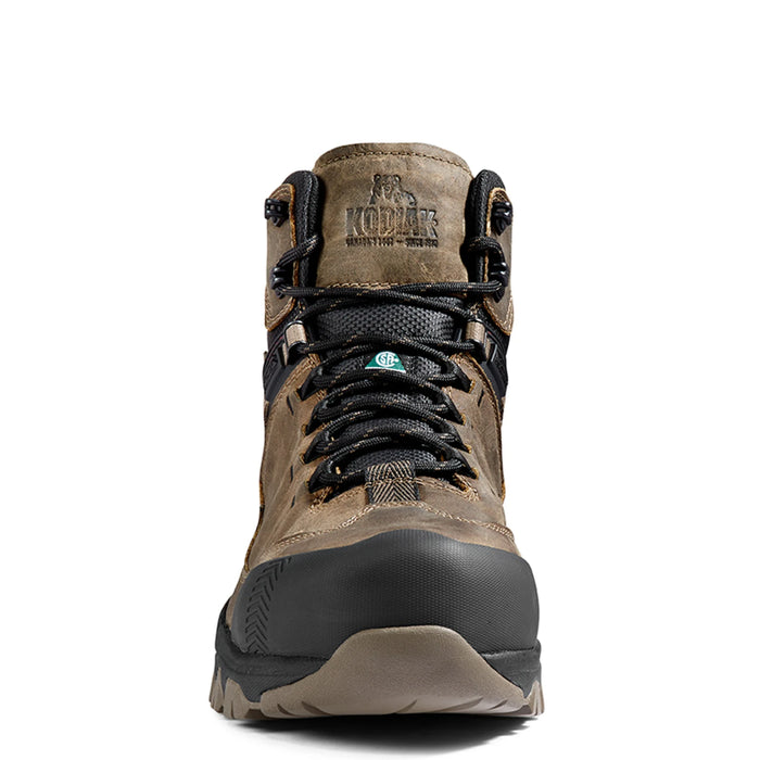 Kodiak® Men's Quest Bound Mid Waterproof Composite Toe Hiker Safety Work Boot - 4TEL