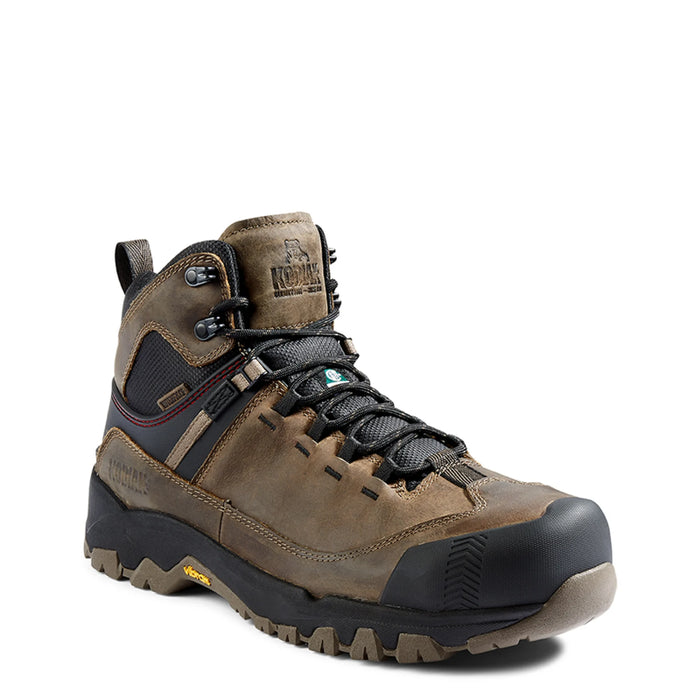Kodiak® Men's Quest Bound Mid Waterproof Composite Toe Hiker Safety Work Boot - 4TEL