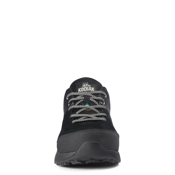 Kodiak® Men's Quicktrail Leather Low Nano Composite Toe Athletic Safety Work Shoes - Black - 835DBK