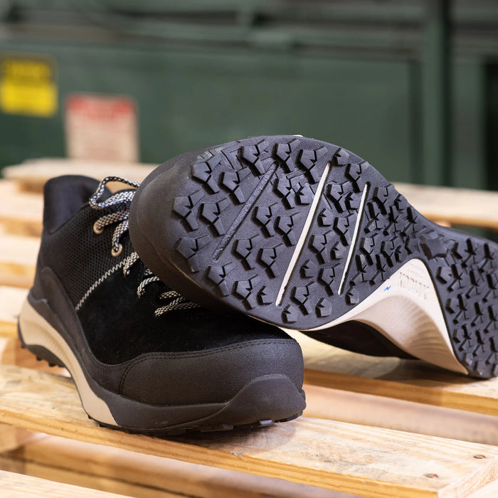 Kodiak® Men's Quicktrail Leather Low Nano Composite Toe Athletic Safety Work Shoes - Black - 835DBK