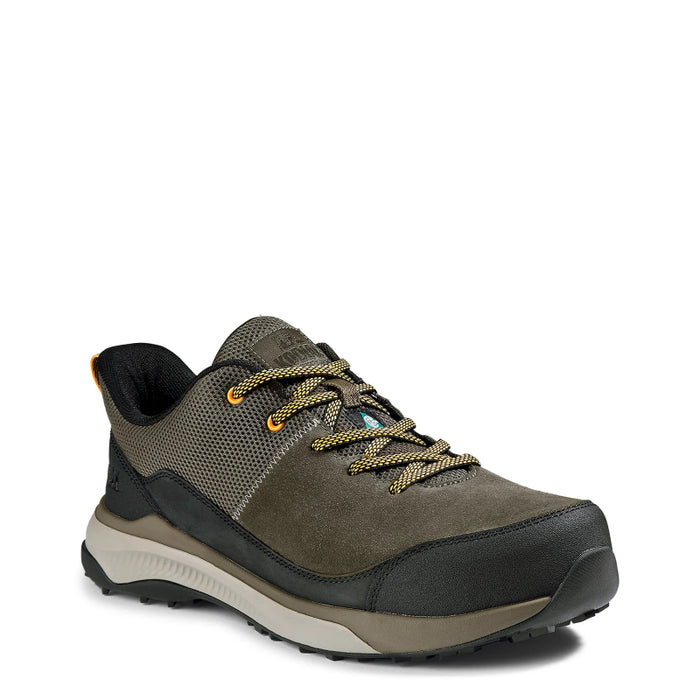 Kodiak® Men's Quicktrail Leather Low Nano Composite Toe Athletic Safety Work Shoes - Fossil - 835CFS