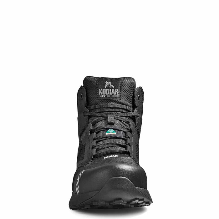 Kodiak® Men's Quicktrail Mid Nano Composite Toe Athletic Safety Work Shoes - Black - 4THQBK