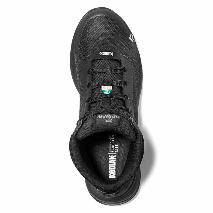 Kodiak® Men's Quicktrail Mid Nano Composite Toe Athletic Safety Work Shoes - Black - 4THQBK