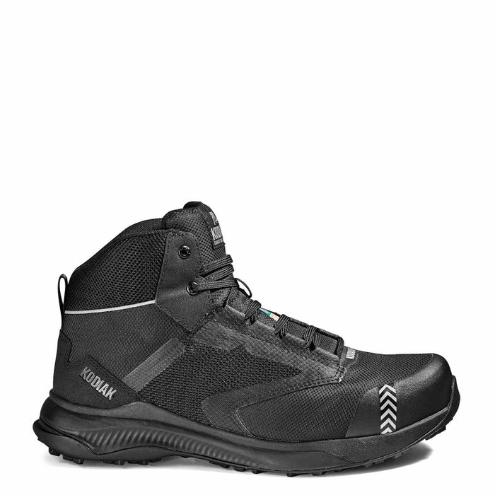 Kodiak® Men's Quicktrail Mid Nano Composite Toe Athletic Safety Work Shoes - Black - 4THQBK