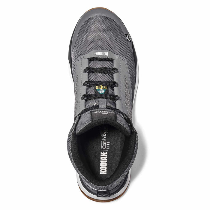 Kodiak® Men's Quicktrail Mid Nano Composite Toe Athletic Safety Work Shoes - Gray - 4TF5GY
