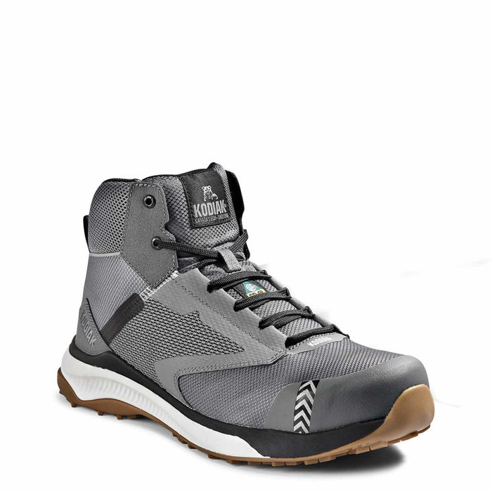 Kodiak® Men's Quicktrail Mid Nano Composite Toe Athletic Safety Work Shoes - Gray - 4TF5GY