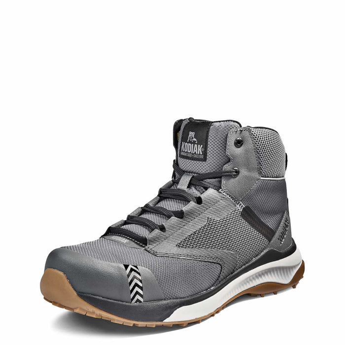 Kodiak® Men's Quicktrail Mid Nano Composite Toe Athletic Safety Work Shoes - Gray - 4TF5GY