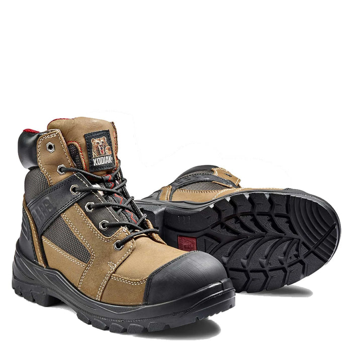 Kodiak® Men’s Rebel 6" Steel Toe Safety Work Boot - Smoke - 3142SM