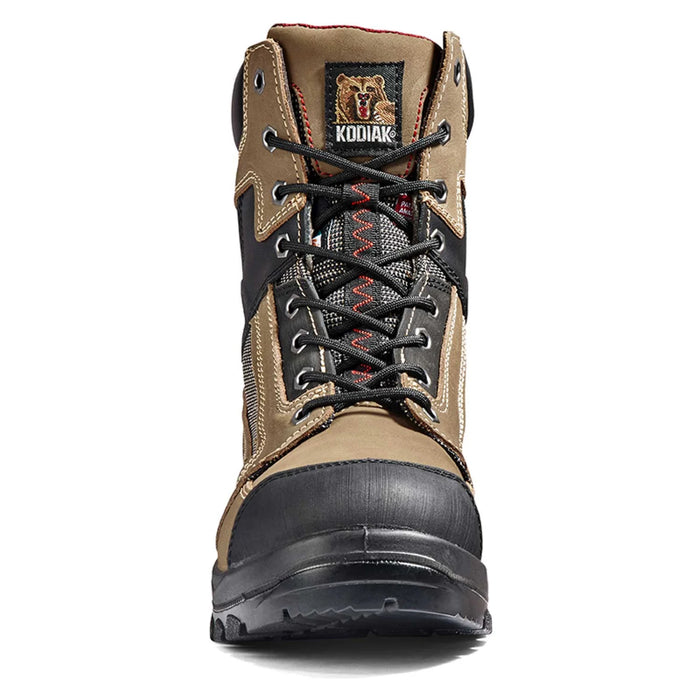 Kodiak® Men's Rebel 8" Steel Toe Safety Work Boot - Black/Brown - 3107SM