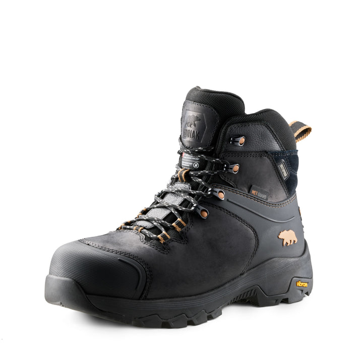 Kodiak® Men's Sawback Waterproof Composite Toe Hiker Safety Work Boot With Internal Met Guard - Black - 2311BK