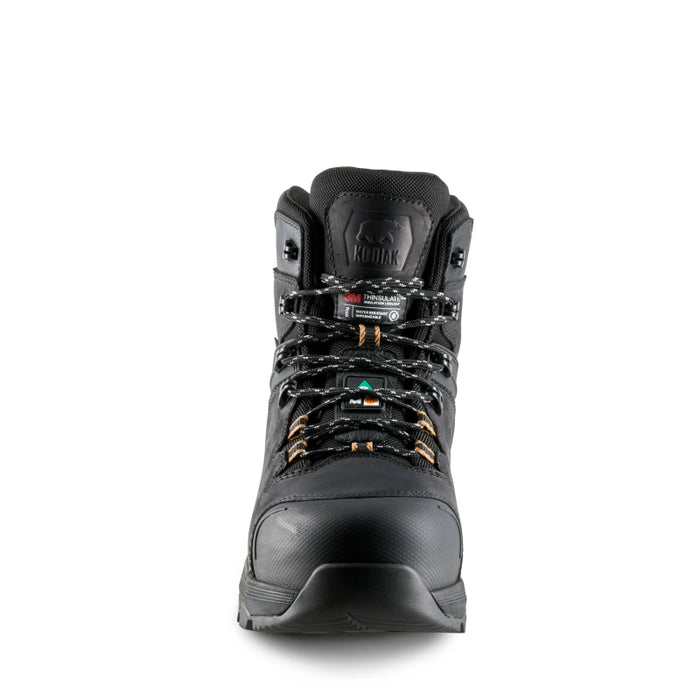 Kodiak® Men's Sawback Waterproof Composite Toe Hiker Safety Work Boot With Internal Met Guard - Black - 2311BK