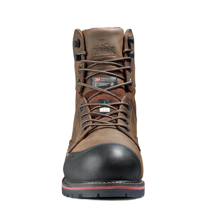 Kodiak® Men's Widebody Warm 8" Composite Toe Winter Safety Work Boot - Dark Brown - 8353DB