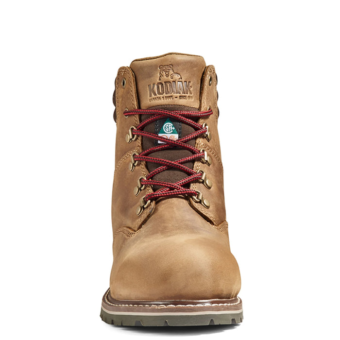 Kodiak® Women's Bralorne 6" Waterproof Composite Toe Safety Work Boot - Brown - K4TEBN
