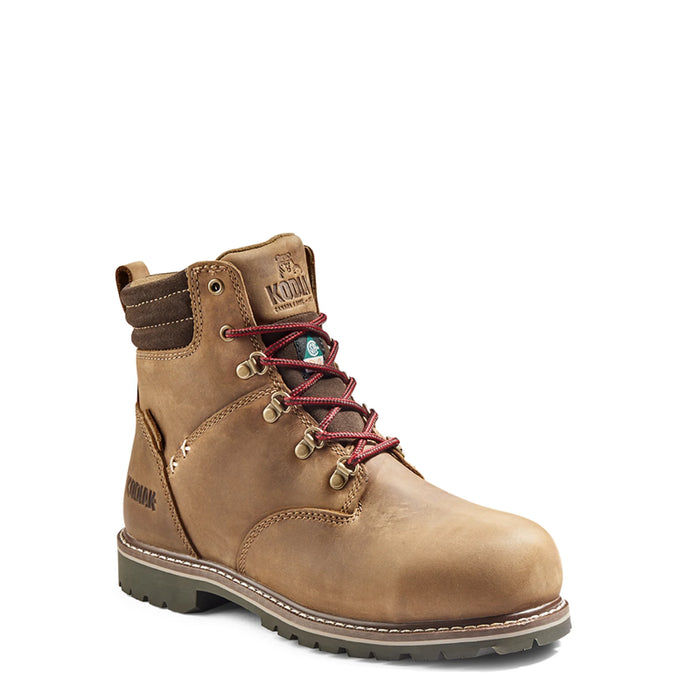 Kodiak® Women's Bralorne 6" Waterproof Composite Toe Safety Work Boot - Brown - K4TEBN