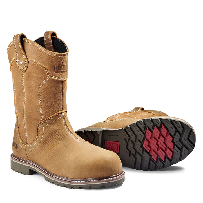 Kodiak® Women's Bralorne Wellington Waterproof Composite Toe Safety Work Boot - Wheat - 8354WT