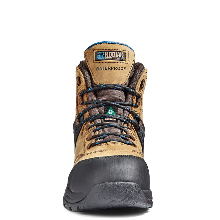 Kodiak® Women's Journey Waterproof Composite Toe Hiker Safety Work Boot - Brown - 3053BN