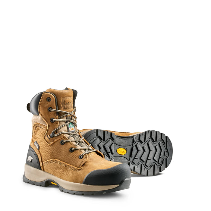 Kodiak® Women's Kodiak Quest Bound 8" Waterproof Composite Toe Safety Work Boot - Tan - 1309TN