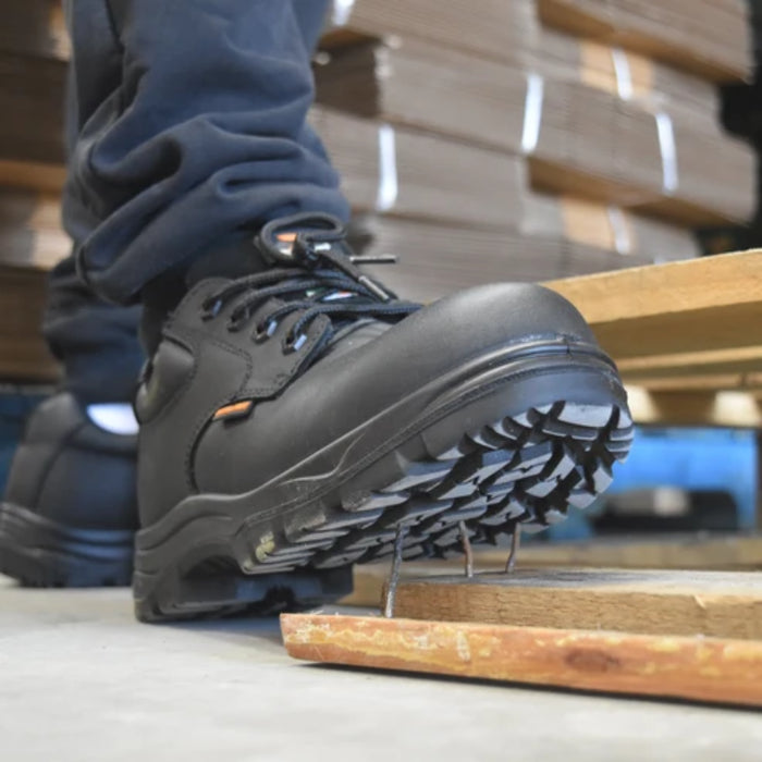 Mooselog Men's AllShift CSA ASTM Comp Toe Safety  Shoes - Black - 3222