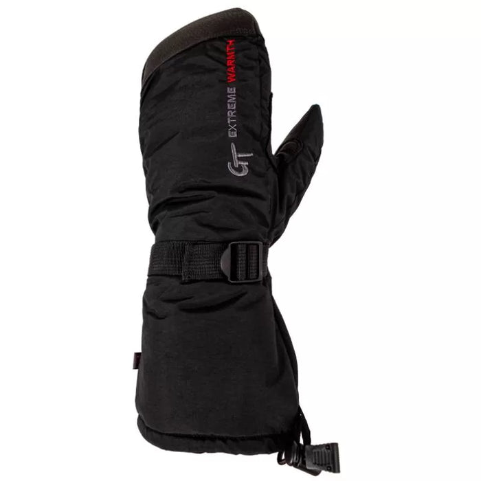 Naturmania® Deerskin Water Resistant Mittens - Black - G0906