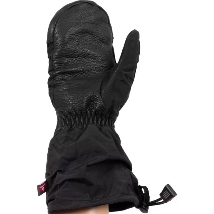 Naturmania® Deerskin Water Resistant Mittens - Black - G0906