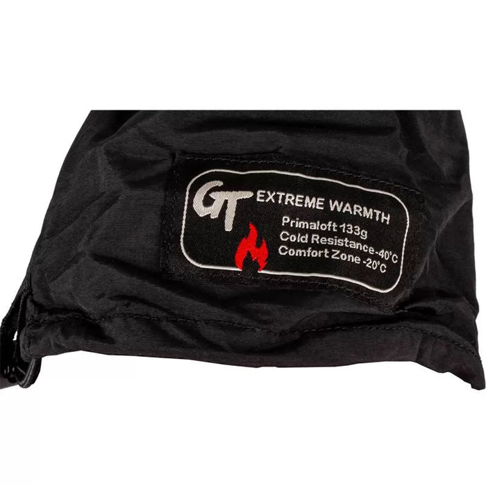 Naturmania® Deerskin Water Resistant Mittens - Black - G0906