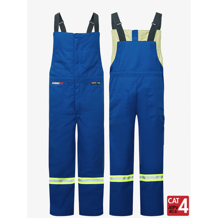 IFR Workwear® Nomex® 6 OZ Insulated Bib Pants -  Style 225 - Blue