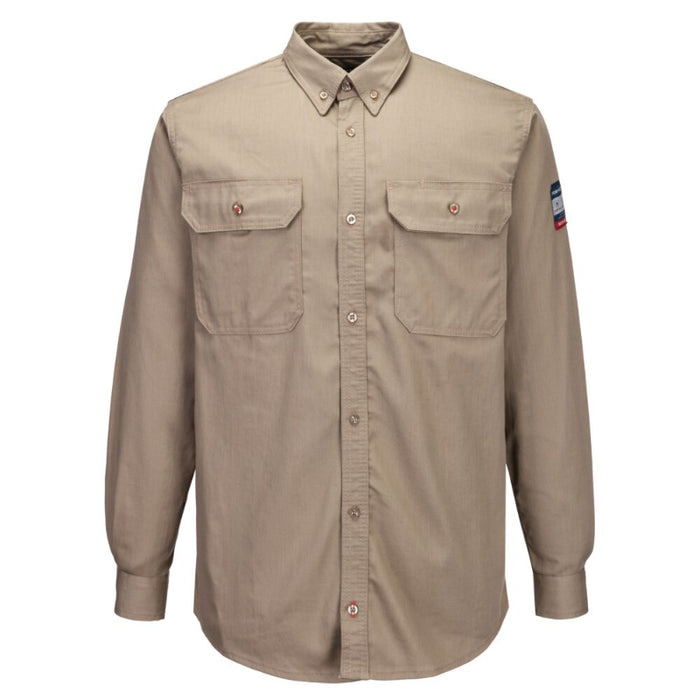 PORTWEST® Bizflame Flame Resistant Collared Work Shirt - Button Up - ARC 2 - FR89