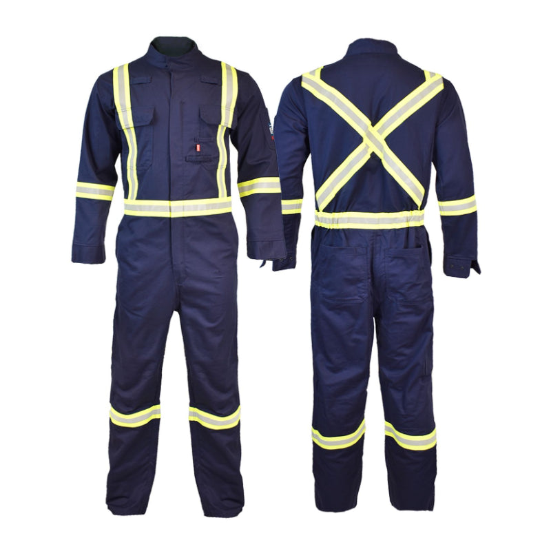 High Visibility Flame Resistant Coveralls