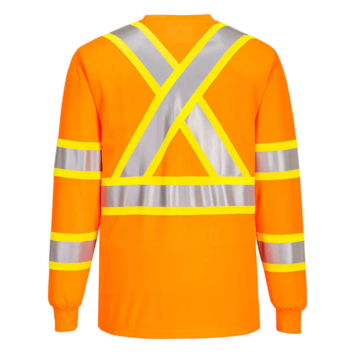 Portwest® Hi-Vis X Back Contrast Tape T-Shirt - ANSI Class 3 - CA111